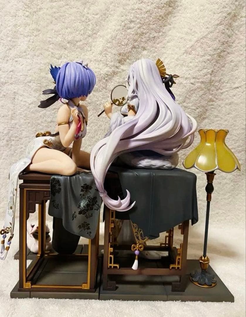 リゼロ レム 優雅美人ver. エミリア 優雅美人ver. フィギュア