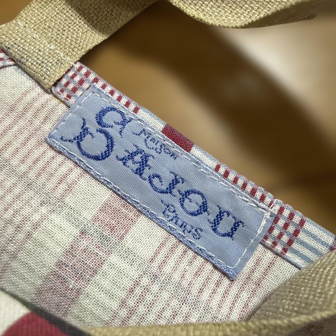 未使用 サジュー Maison Sajou フランス製 コクシギュル エプロン