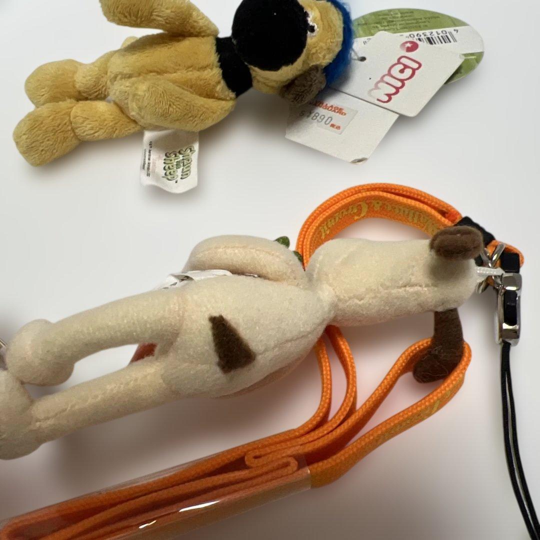 ウォレスとグルミット　ネックストラップ　ベジタブル　羊のショーン　ビッツァー