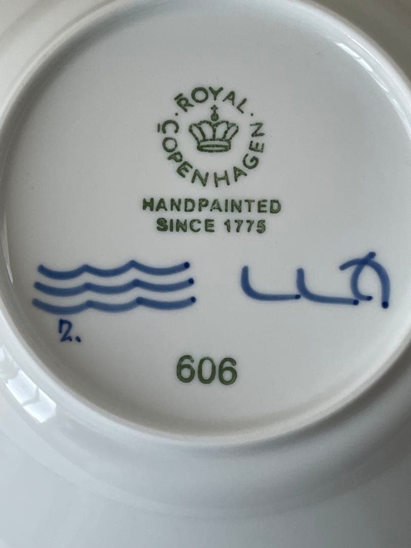 ロイヤル コペンハーゲン ブルーフルーテッド メガ ディーププレート 24cm