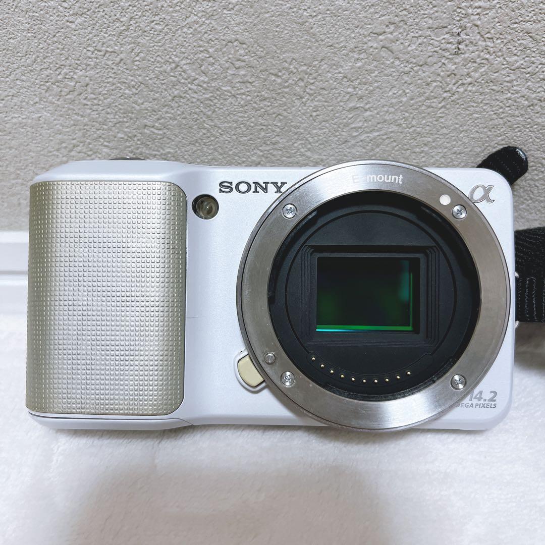 ソニー SONY α NEX-3 ダブルレンズキット ホワイト