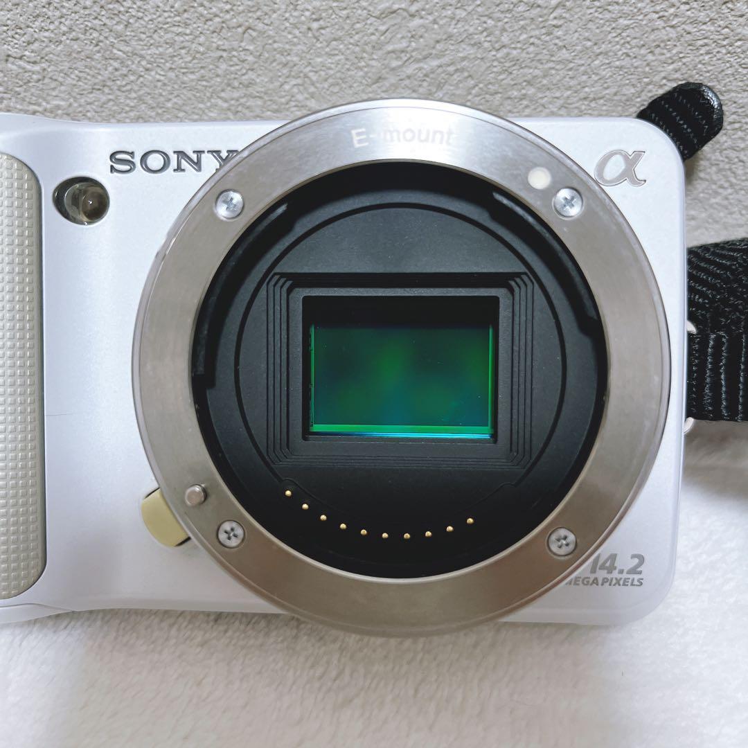 ソニー SONY α NEX-3 ダブルレンズキット ホワイト