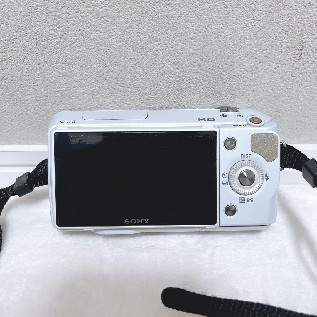 ソニー SONY α NEX-3 ダブルレンズキット ホワイト