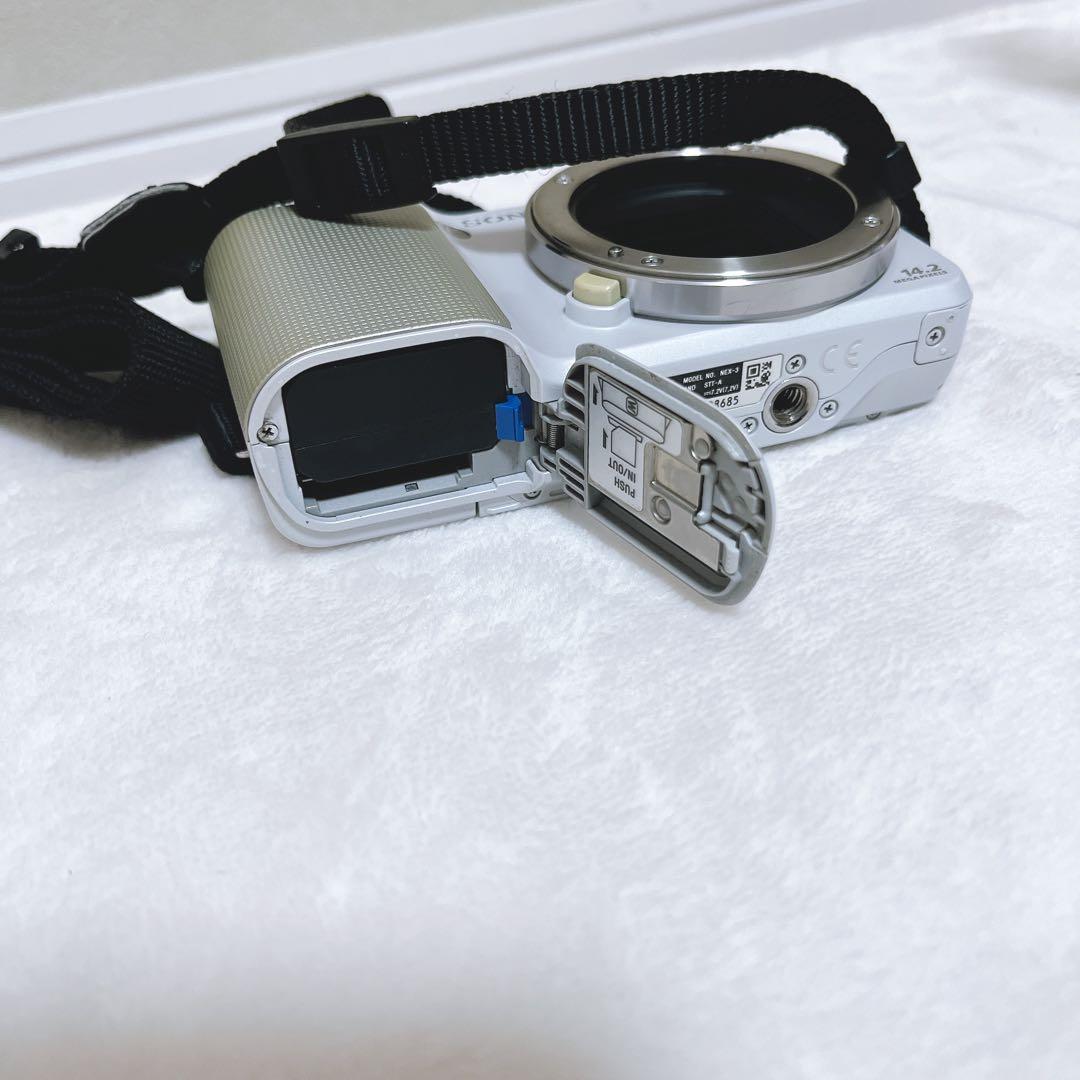 ソニー SONY α NEX-3 ダブルレンズキット ホワイト