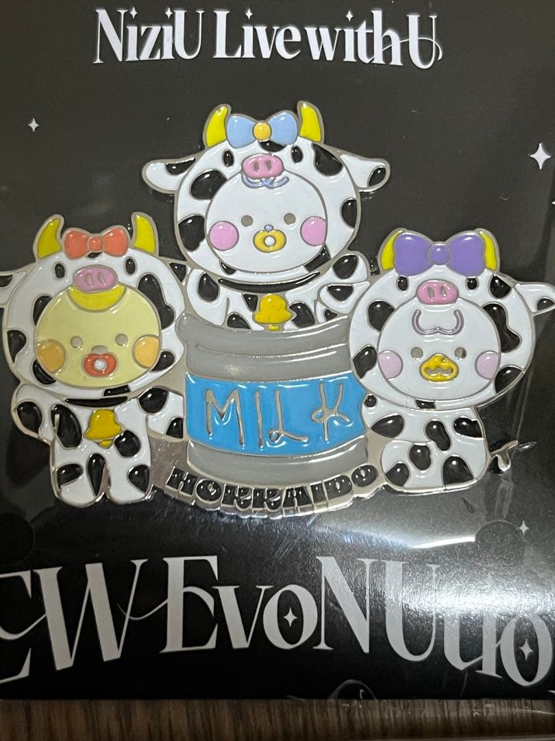 NiziU NEW EvoNUtion会場限定BIGピンバッジ コンプリート