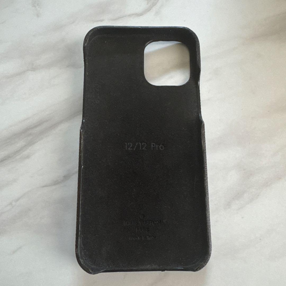 最終値下げ！ルイヴィトン　iPhone12/12Proケース　箱、内袋付き