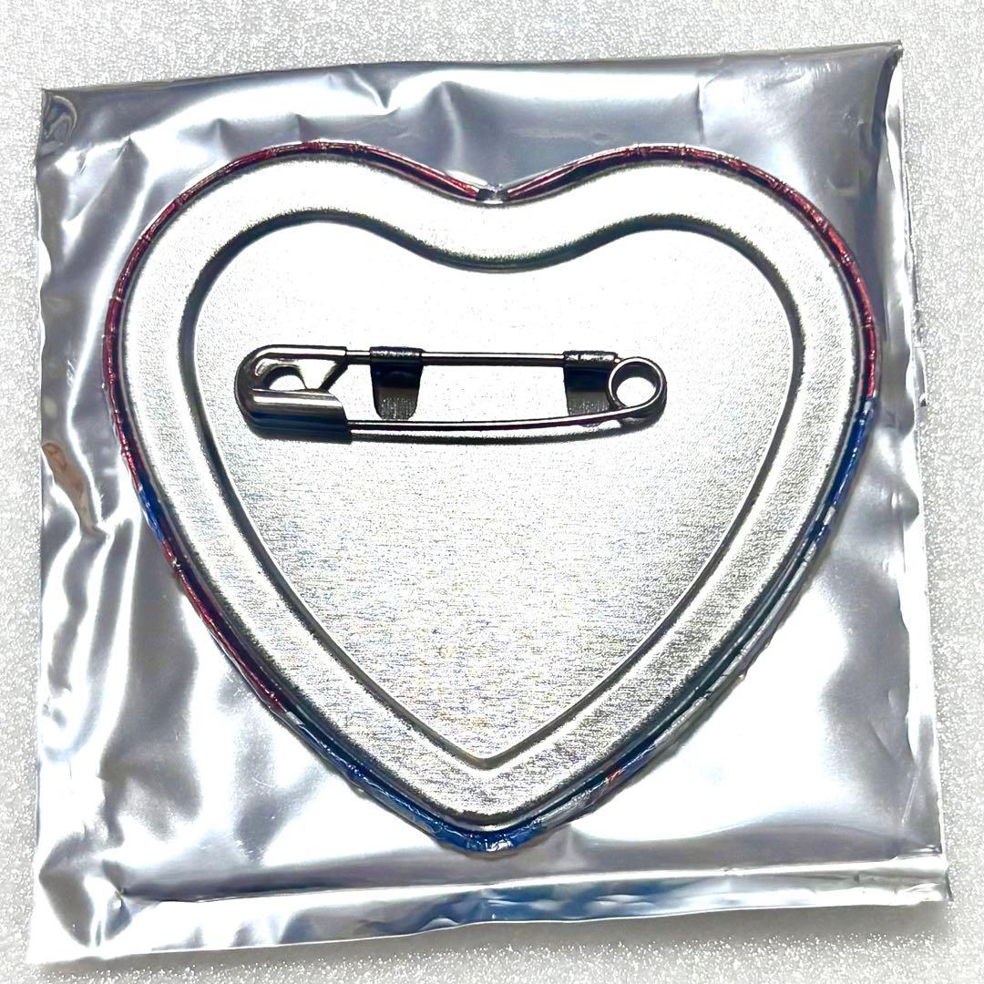 新テニスの王子様 テニプリ 手塚国光 ハート 缶バッジ ホログラム バレンタイン