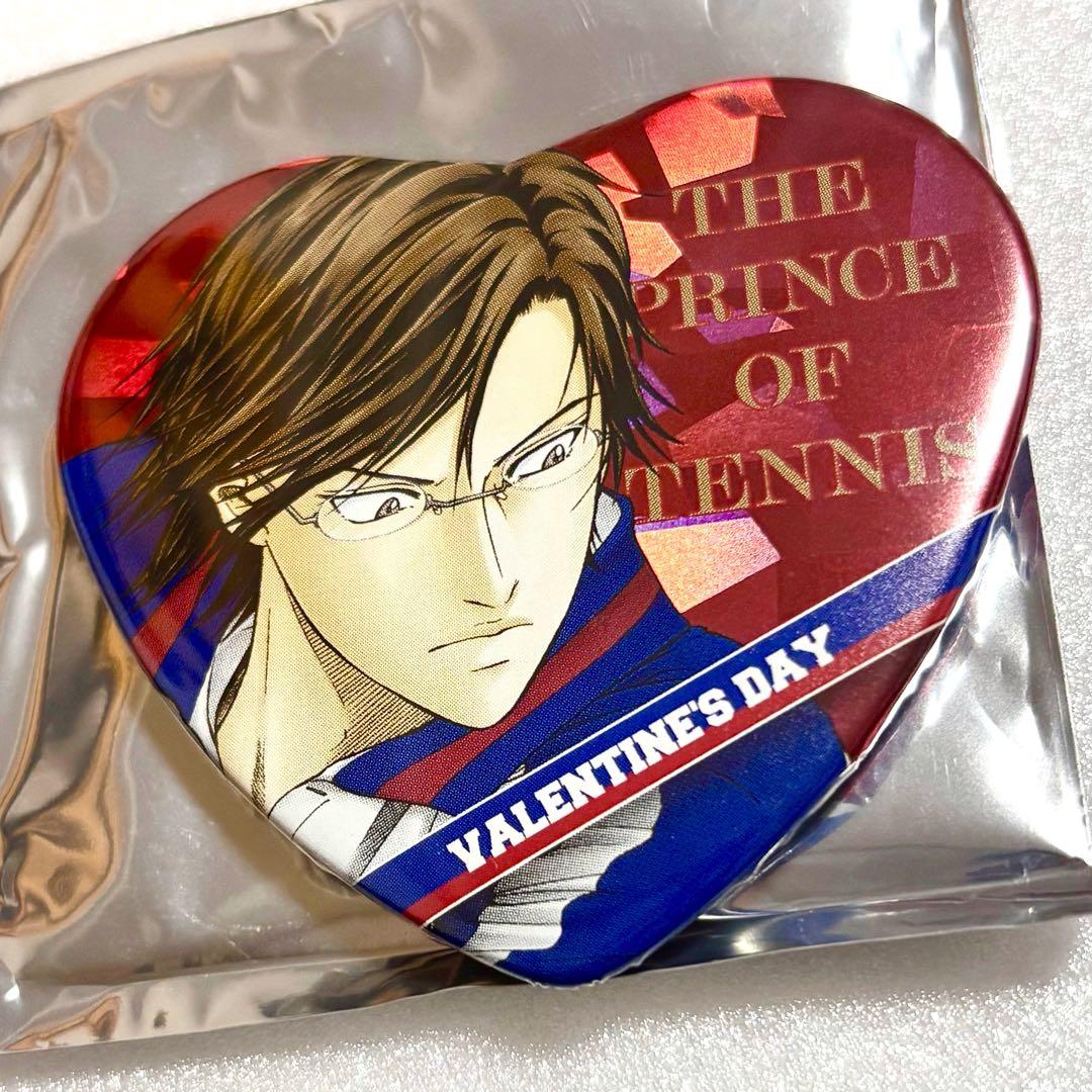 新テニスの王子様 テニプリ 手塚国光 ハート 缶バッジ ホログラム バレンタイン