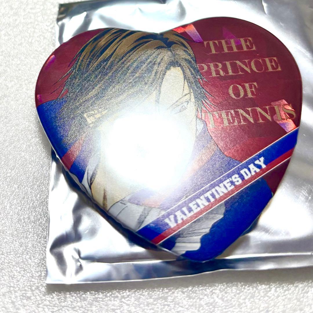 新テニスの王子様 テニプリ 手塚国光 ハート 缶バッジ ホログラム バレンタイン