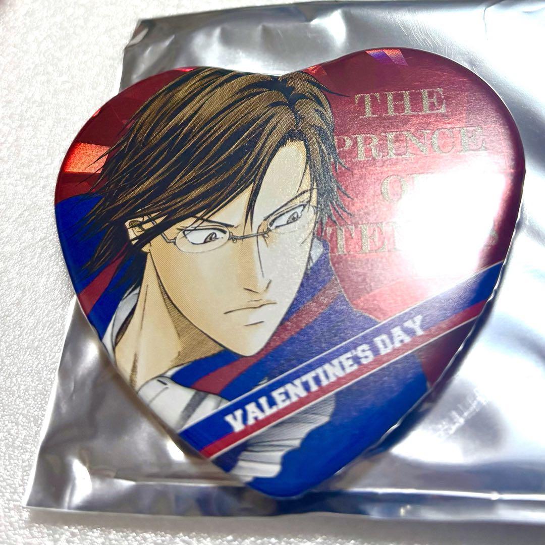 新テニスの王子様 テニプリ 手塚国光 ハート 缶バッジ ホログラム バレンタイン