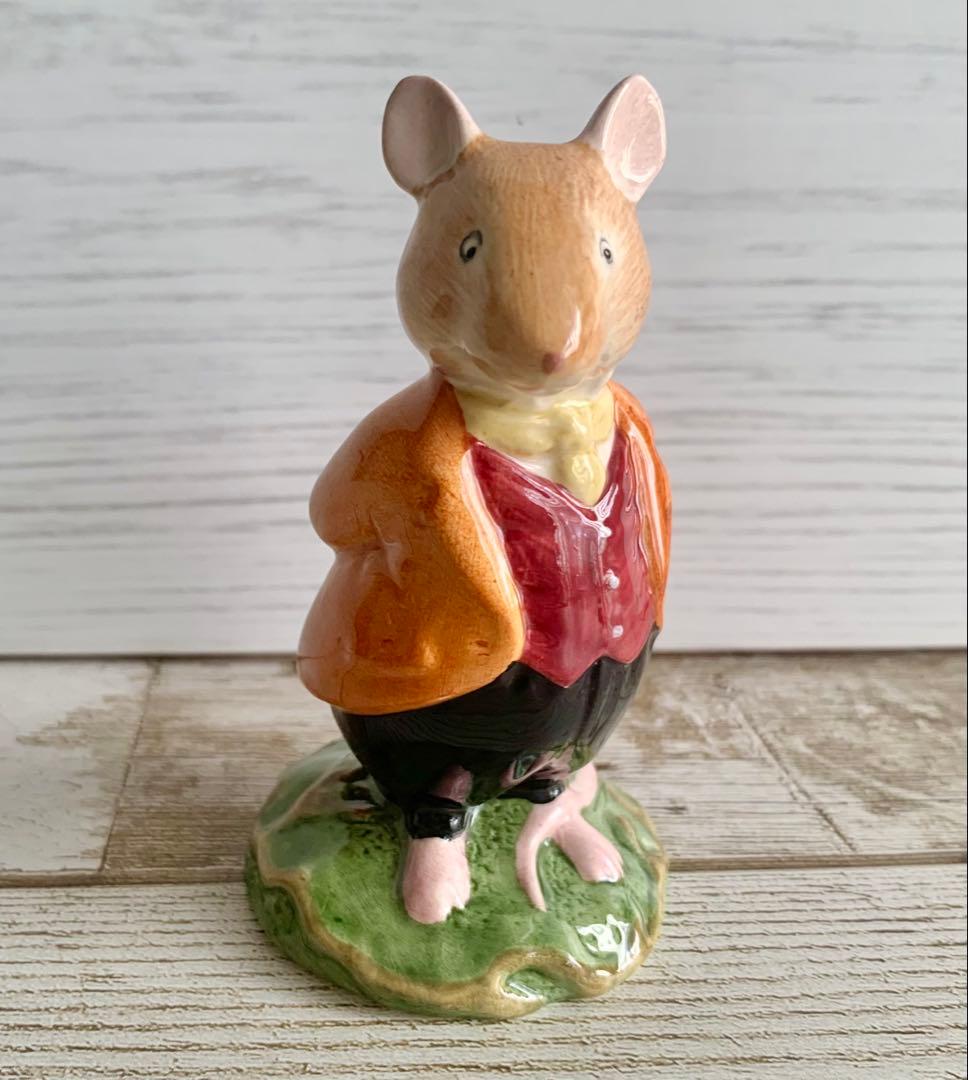 もりねずみだんしゃく夫妻 フィギュリン ブランブリーヘッジ 置物