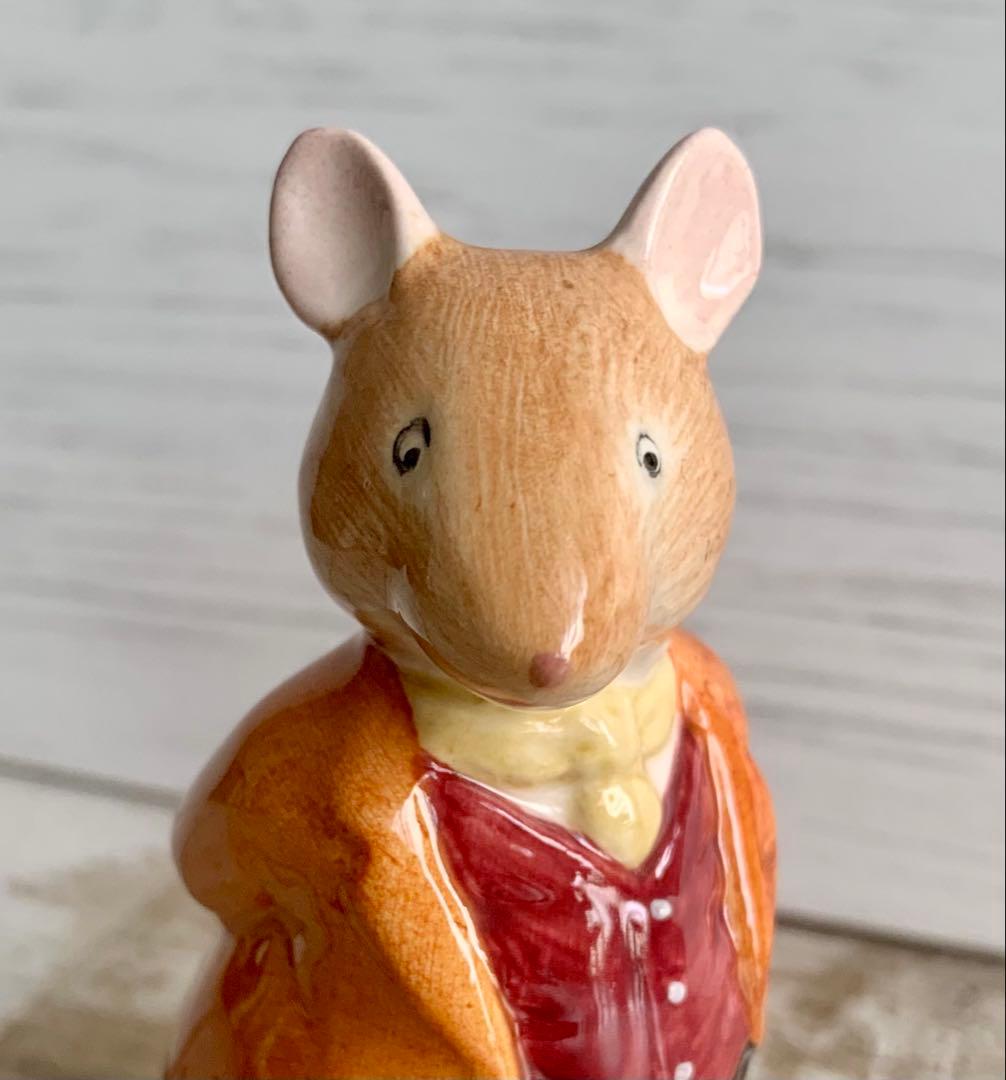 もりねずみだんしゃく夫妻 フィギュリン ブランブリーヘッジ 置物