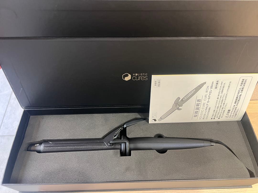ホリスティックキュア カールアイロン 26mm 新品、 未使用