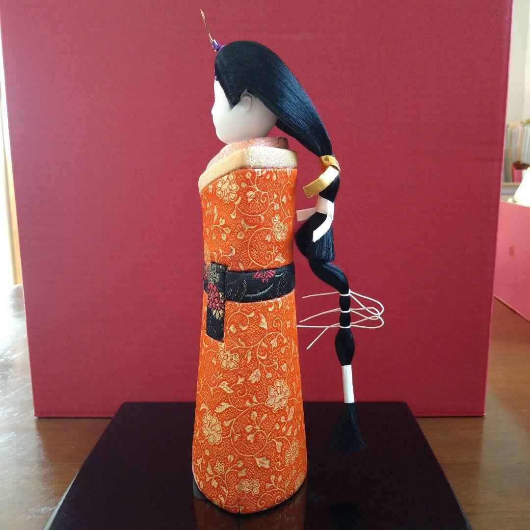 立ち雛 雛人形 神雛 彩華立雛 木目込み人形 台座付き