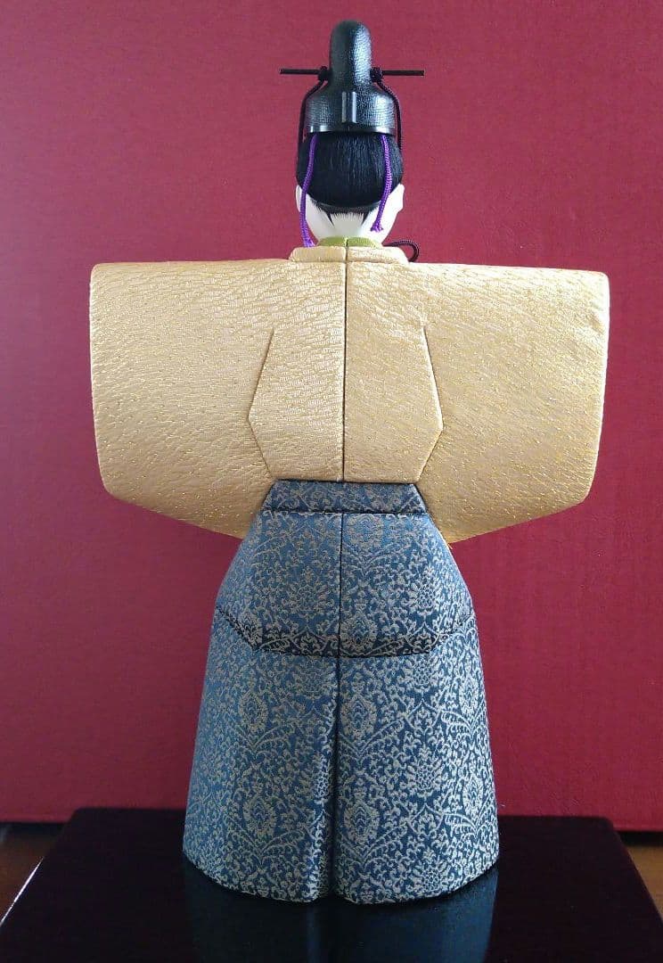 立ち雛 雛人形 神雛 彩華立雛 木目込み人形 台座付き