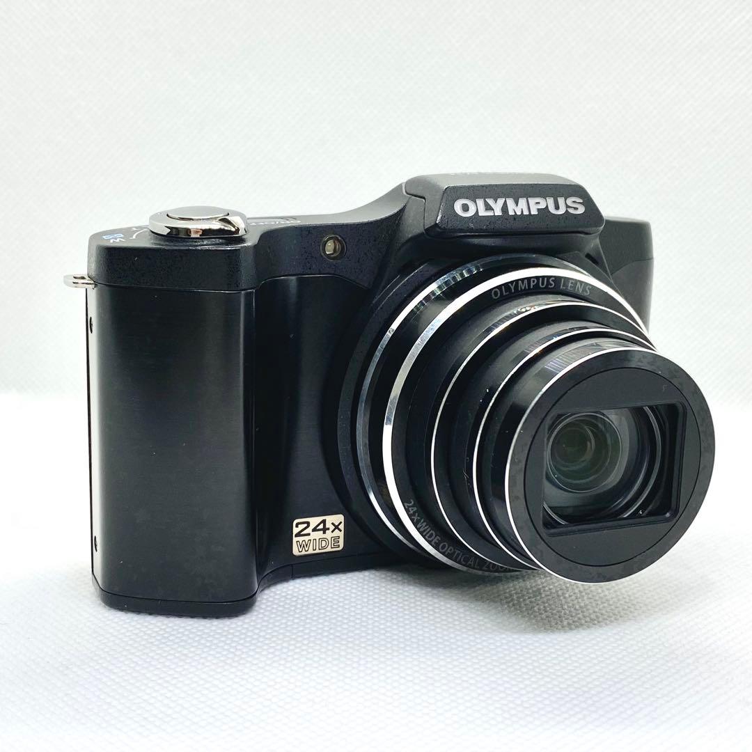 【動作品】OLYMPUS SZ-14 コンパクトデジタルカメラ　ブラック