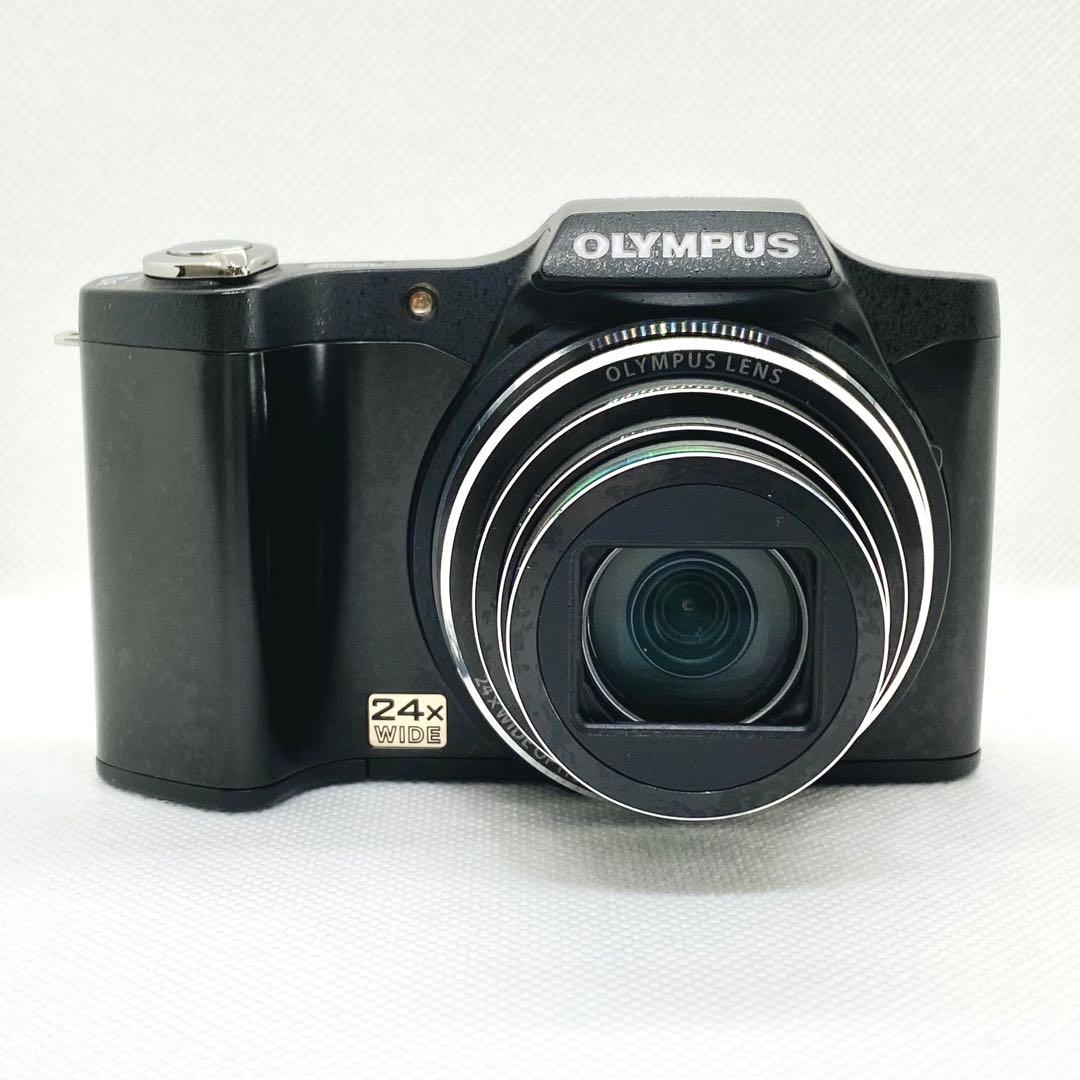 【動作品】OLYMPUS SZ-14 コンパクトデジタルカメラ　ブラック