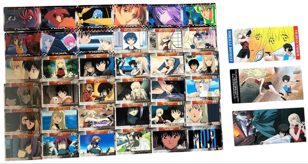 ノワール NOIR アニメ 夕叢霧香 夕叢 トレーディングカード カード トレカ