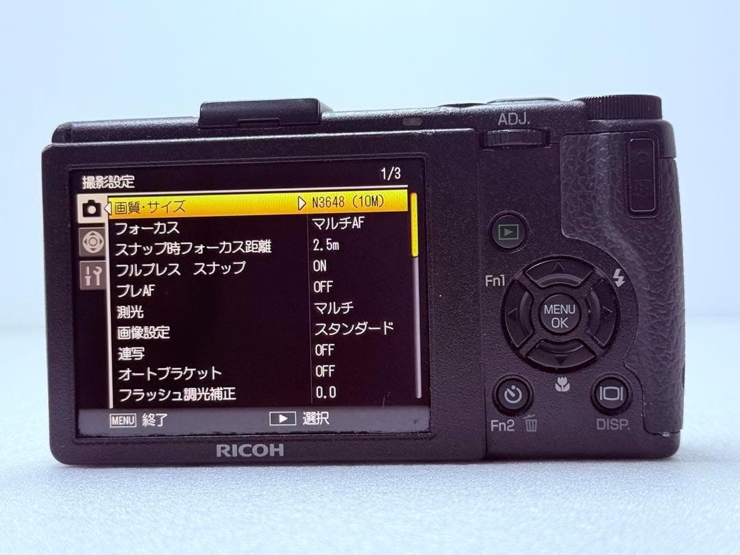 RICOH GR DIGITAL III 付属品一式有
