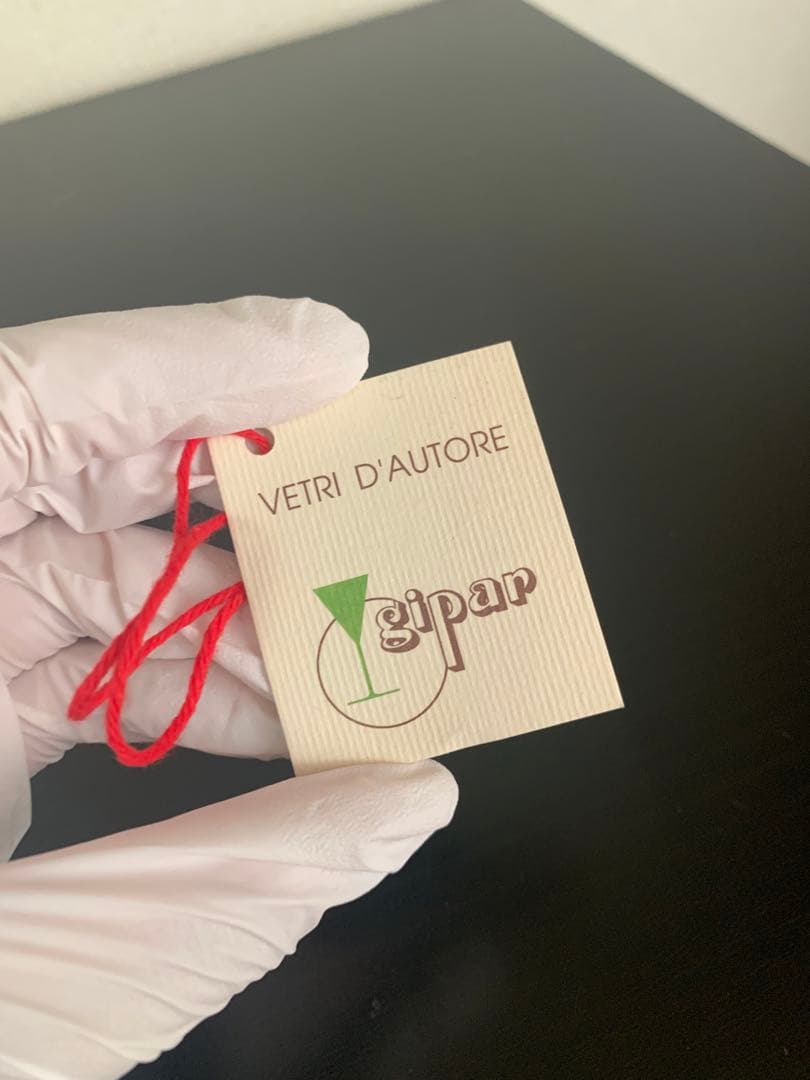 gipar　ジパール　イタリア製　花瓶　フラワーベース【o-130】