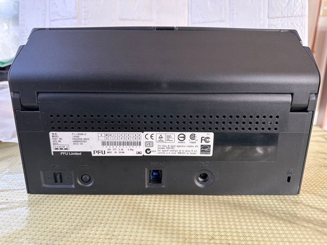 Fujitsu富士通 scansnap ix500　black黒