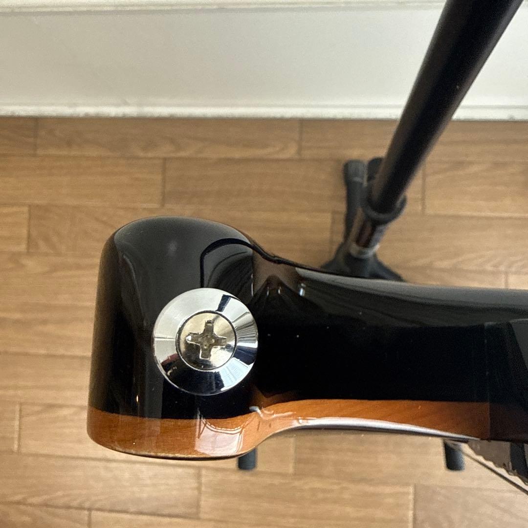 PRS SE Custom24 Black Gold Burst ロックペグ付き