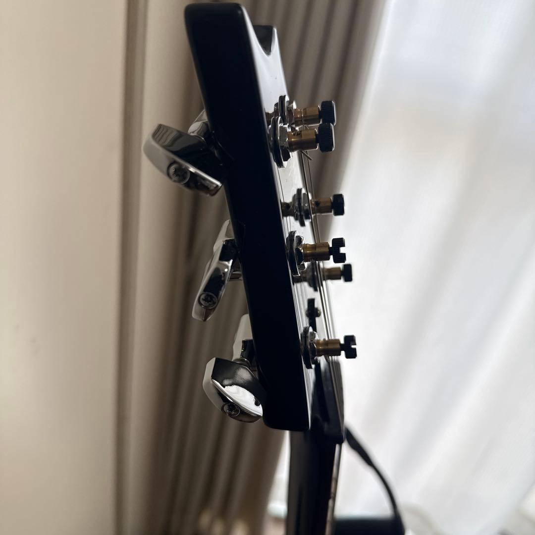 PRS SE Custom24 Black Gold Burst ロックペグ付き