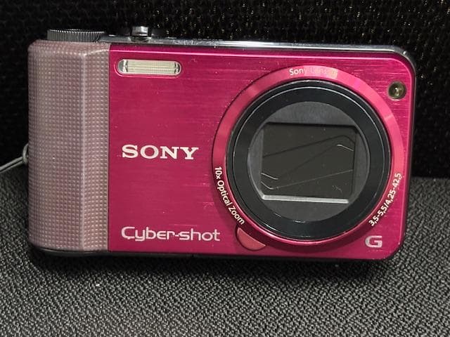 【動作未確認】SONY Cyber-Shot DSC-HX7V デジカメ レッド