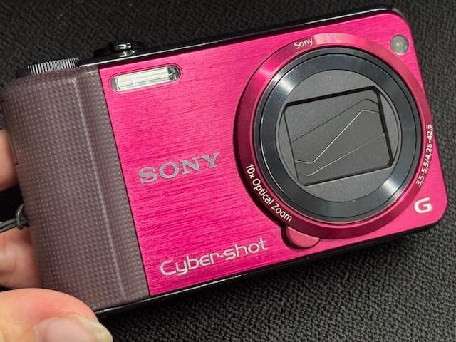 【動作未確認】SONY Cyber-Shot DSC-HX7V デジカメ レッド