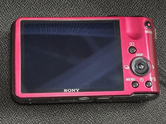 【動作未確認】SONY Cyber-Shot DSC-HX7V デジカメ レッド