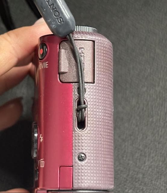 【動作未確認】SONY Cyber-Shot DSC-HX7V デジカメ レッド