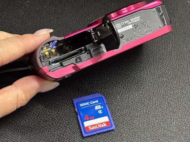 【動作未確認】SONY Cyber-Shot DSC-HX7V デジカメ レッド