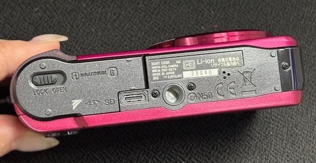【動作未確認】SONY Cyber-Shot DSC-HX7V デジカメ レッド