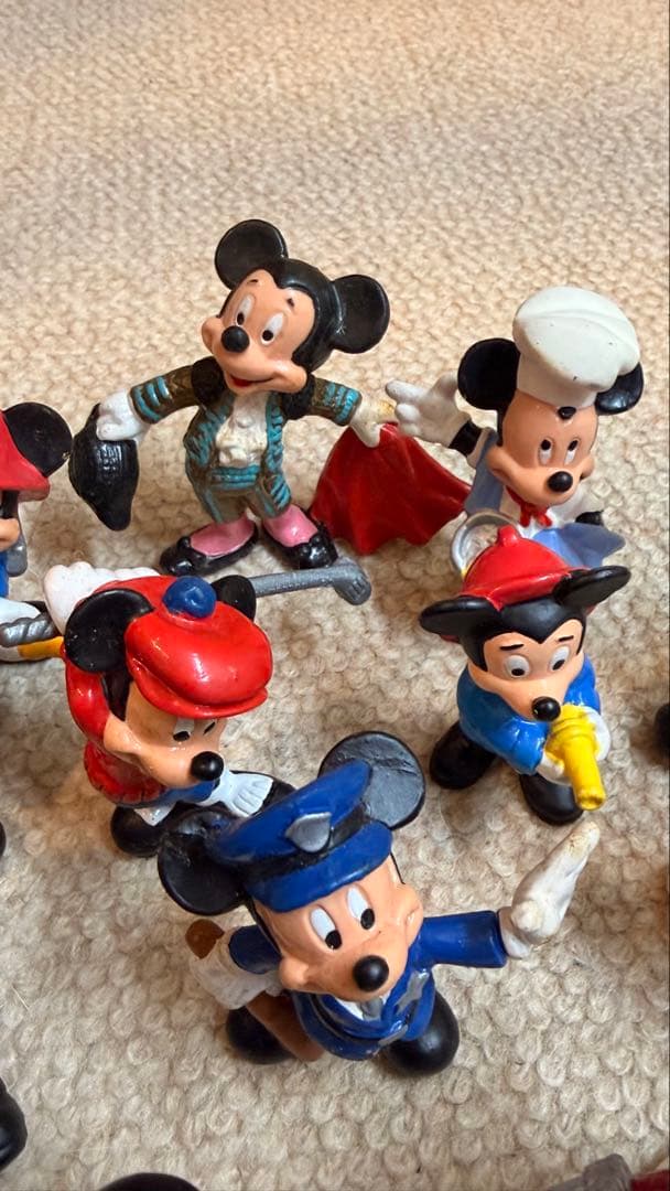Mickey フィギュア色々　26点