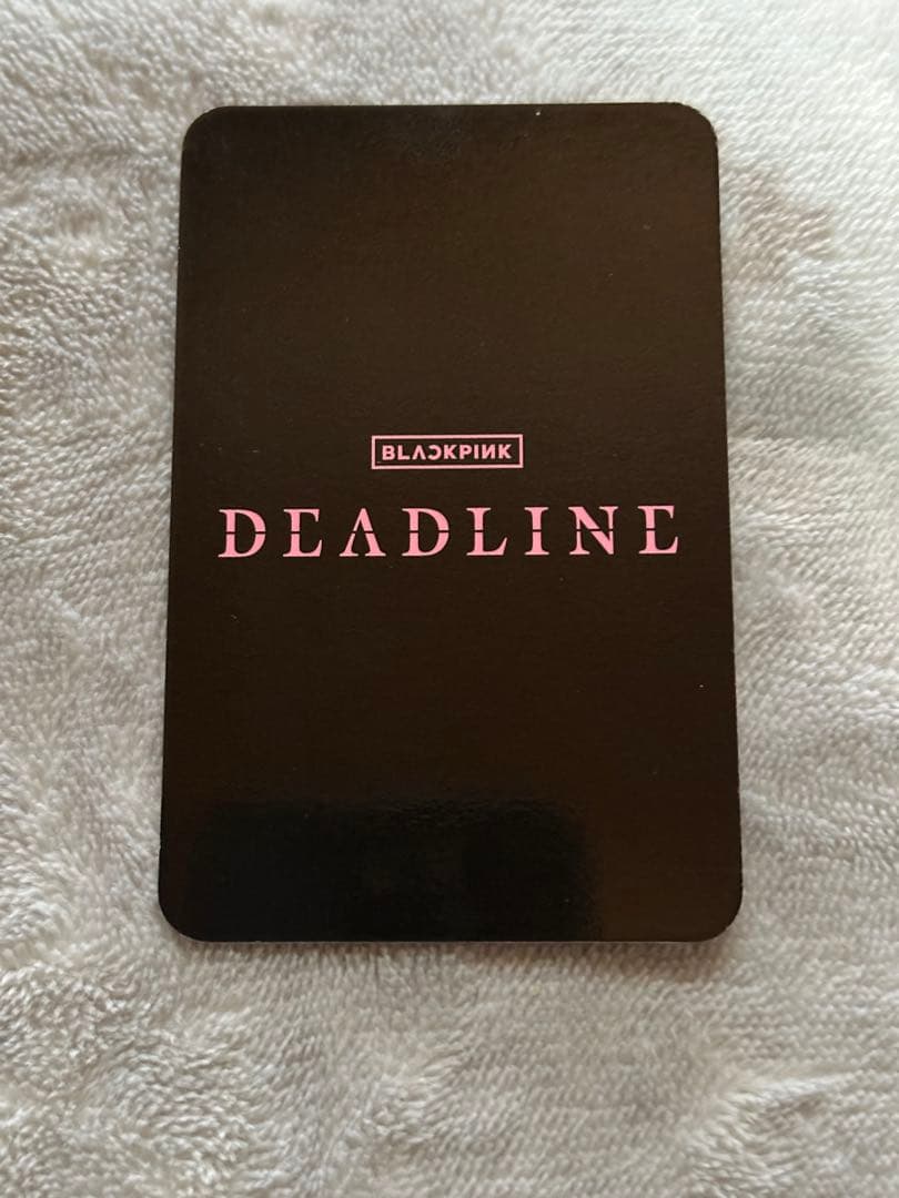 BLACKPINK ジェニ Deadline 東京ドーム限定 トレカ