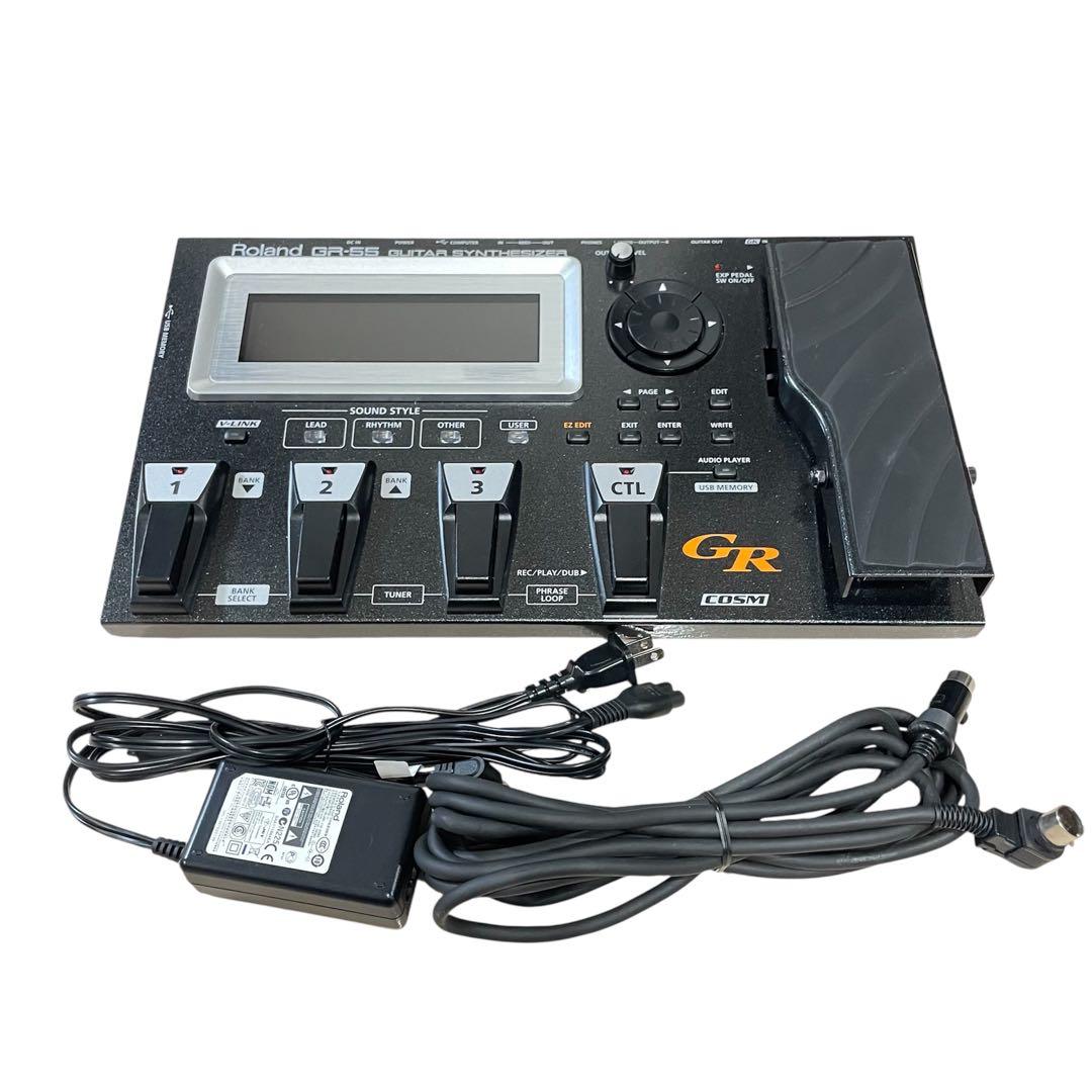 【美品】Roland ローランド GR-55 ギターシンセサイザー　説明書付き
