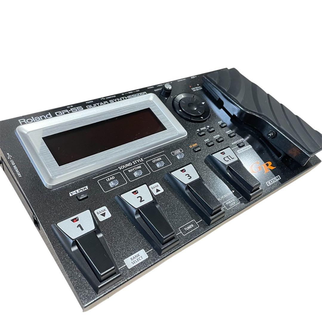 【美品】Roland ローランド GR-55 ギターシンセサイザー　説明書付き