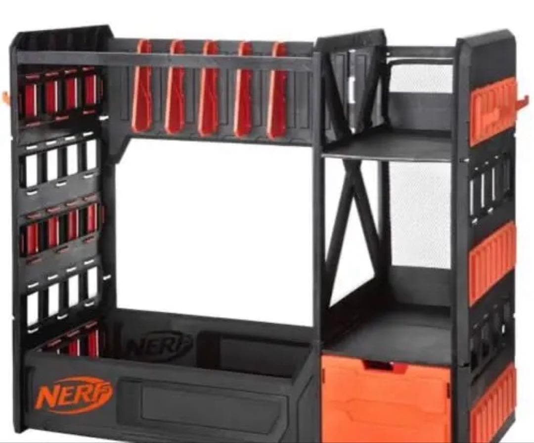 NERF Eliteプラスターラック 最大6つのプラスター収納可能