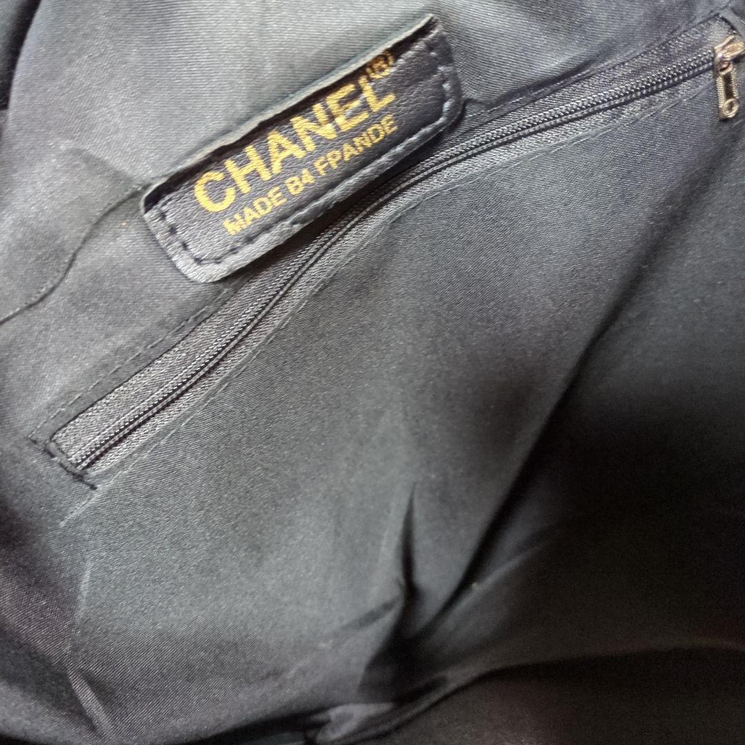★*️様 CHANEL ノベルティ　ブラック トートバッグ