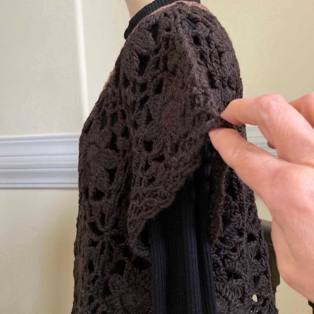 ハンドメイド　手編み　モチーフ