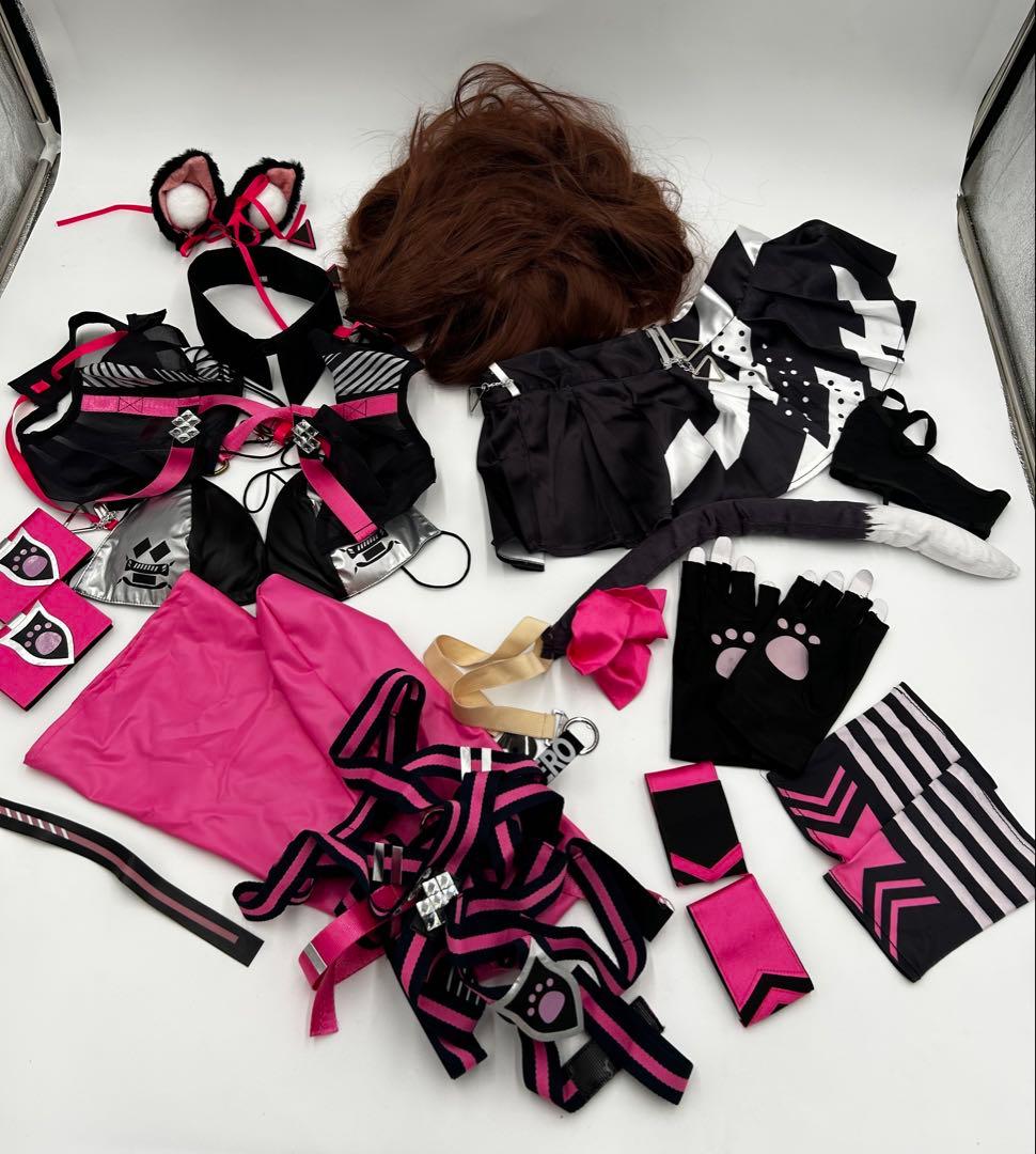 勝利の女神：NIKKE 尼罗 ウィッグ、コスプレ衣装 風 コスチューム