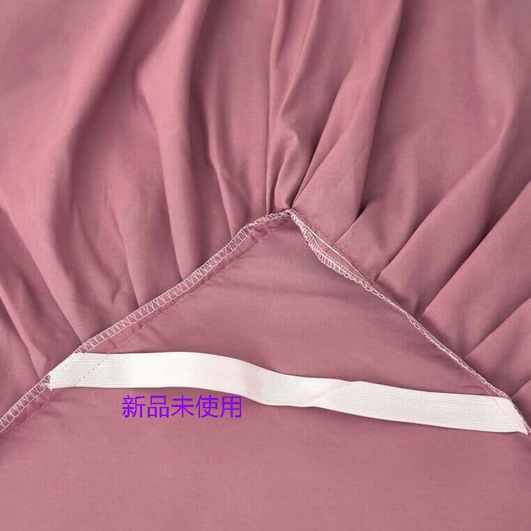 新作 柔らかい 肌触り ベッドスカート 4点セット セミサイズ 掛け布団カバ$