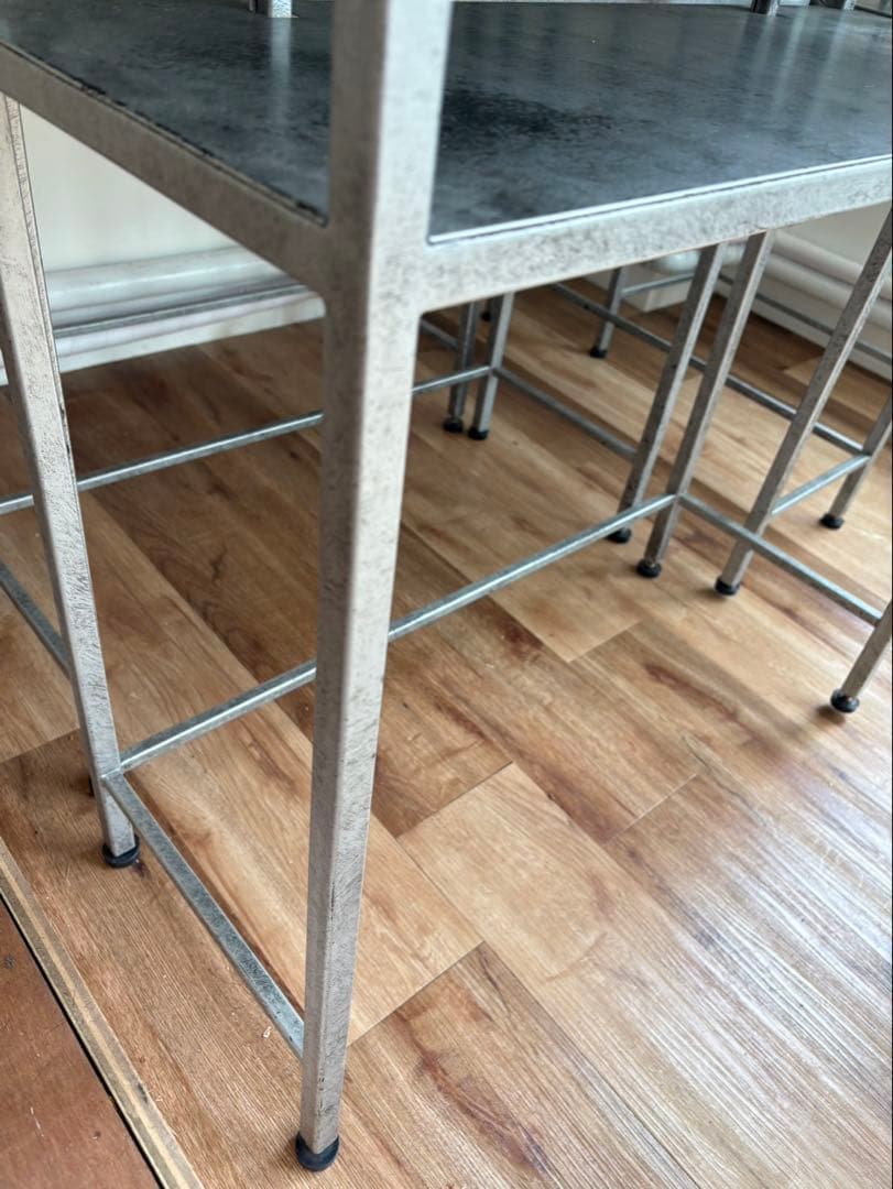 アンティーク調メタルフレーム美容室サロン用鏡台６台