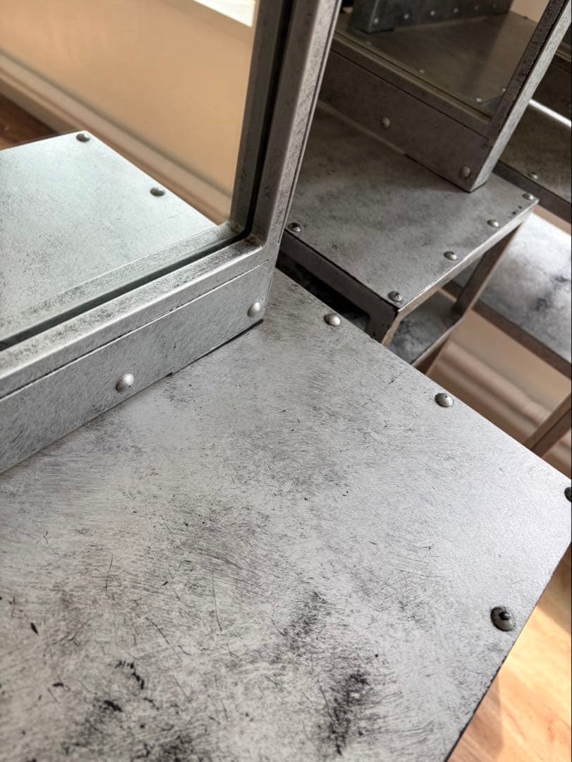 アンティーク調メタルフレーム美容室サロン用鏡台６台