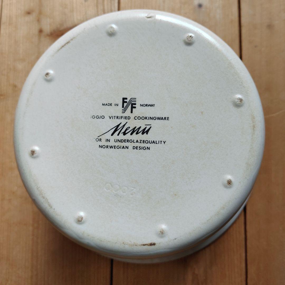 ヴィンテージ　Figgyo Flint Menu キャセロールポット