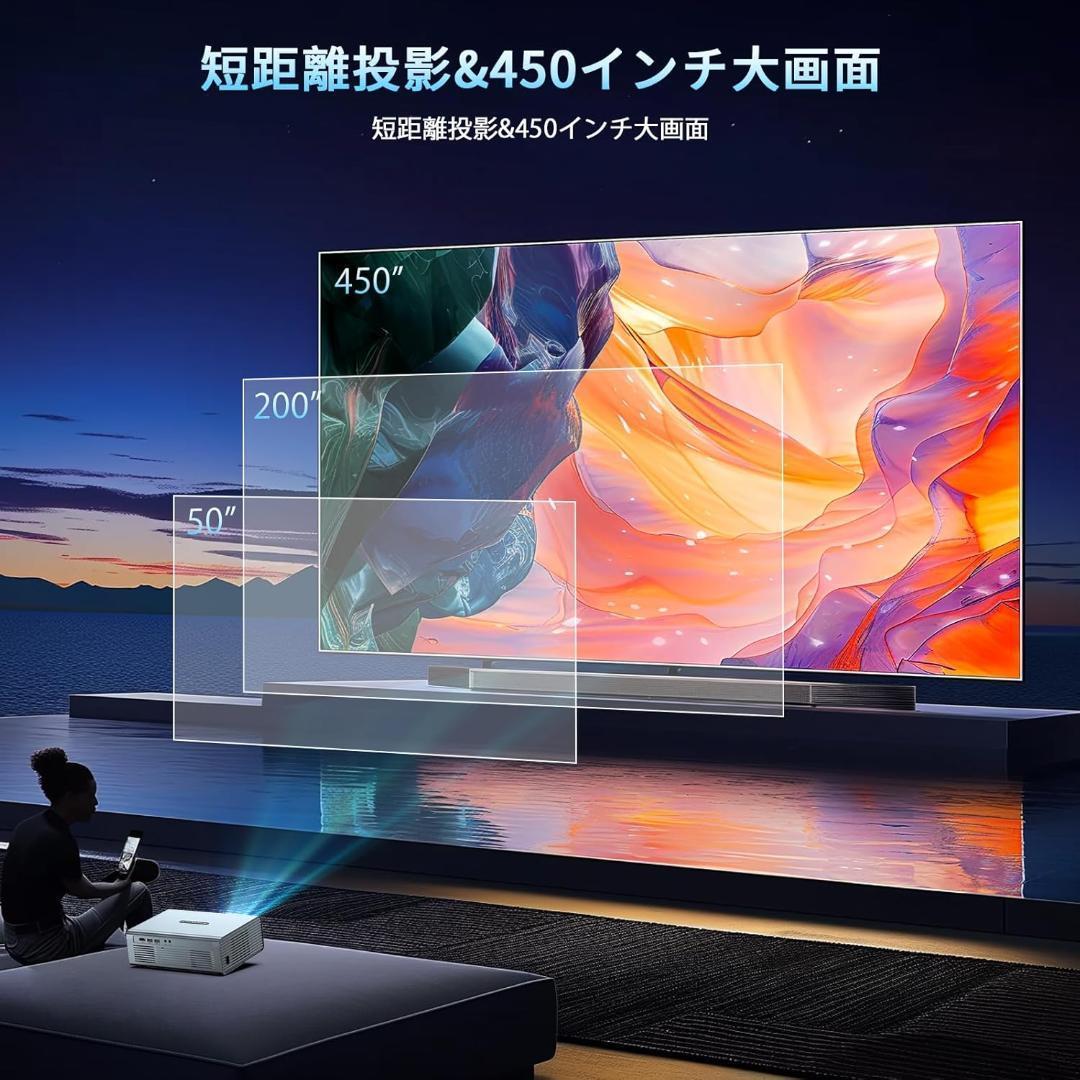 【開封済・未使用】OWNKNEW GC357 プロジェクター 家庭用 小型 ＃１