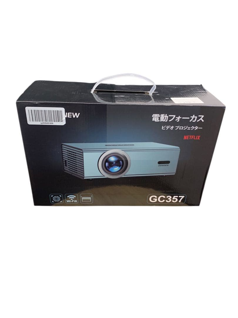 【開封済・未使用】OWNKNEW GC357 プロジェクター 家庭用 小型 ＃１