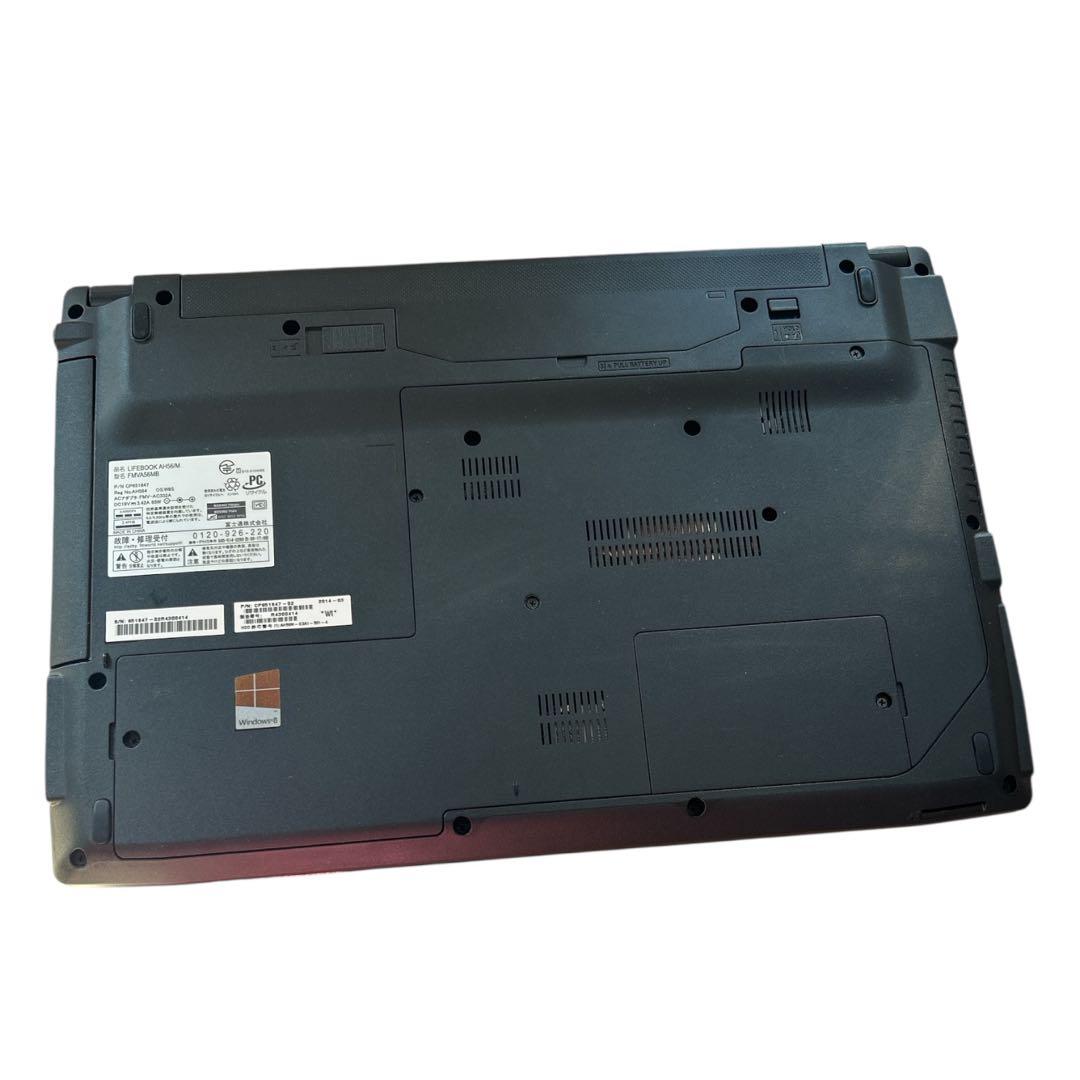 富士通 LIFEBOOK AH56/M Core i7 8GB 動作確認済