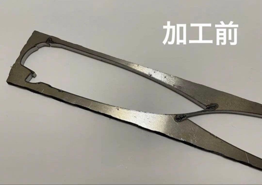 ドイツ戦艦ティルピッツ 実物装甲鋼材断片 Böker 記念品