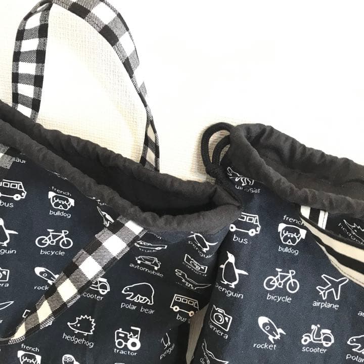 ハンドメイド　オーダー　入学　入園　体操着　上履き